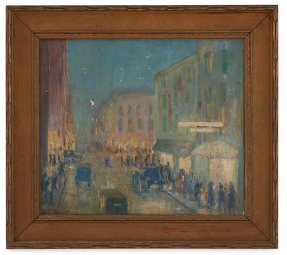 Downtown New Orleans at Dusk by Gideon Townsend Stanton