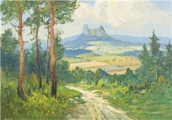 View of Prague Castle from Petran Hill - Karel Novák