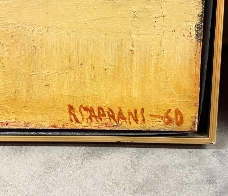 Artwork by Raimonds Staprans, The White House, Made of Oil/Canvas