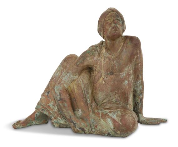 Seated Figure by Roberta Baskin Shefrin, 1986
