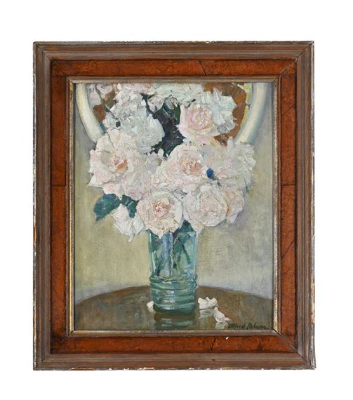 VASE WITH ROSES - Alfred Palmer