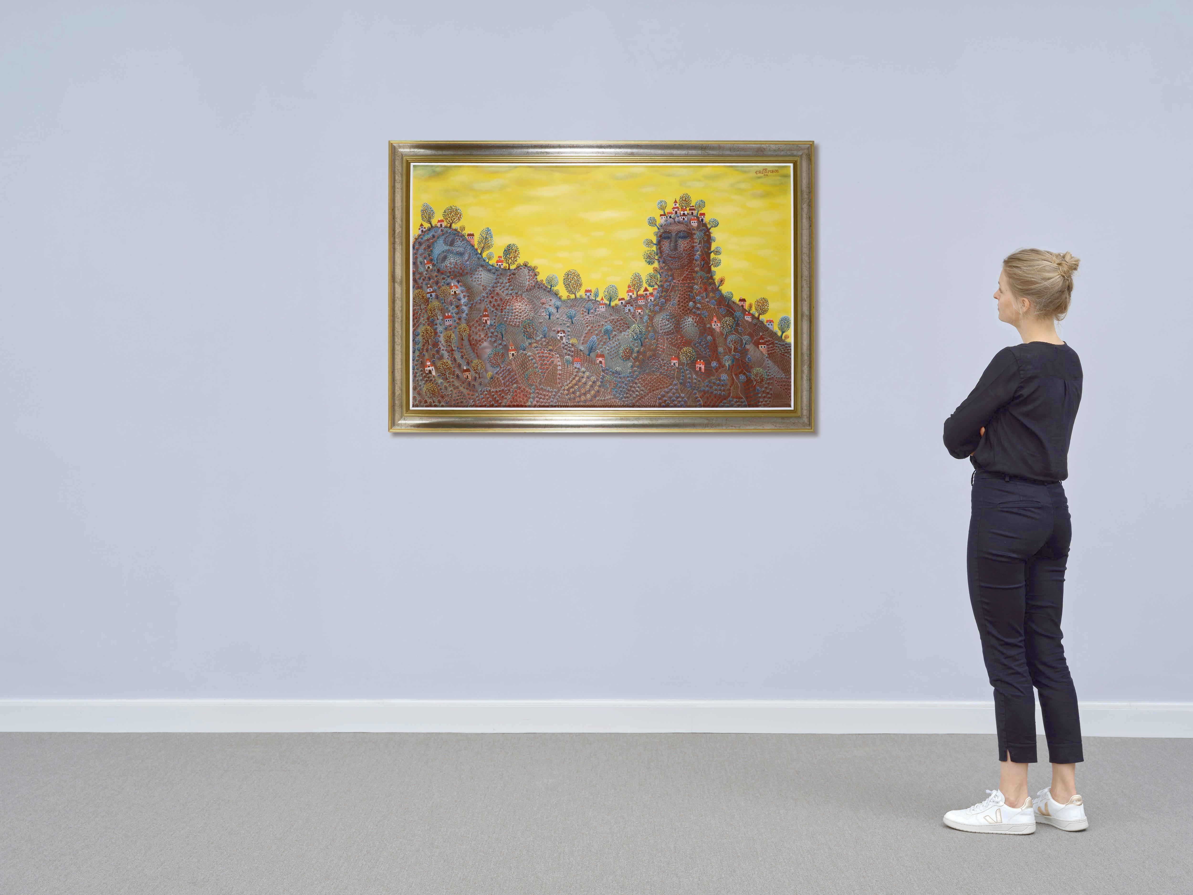 Artwork by Tamás Galambos, Herbst, Made of oil on canvas