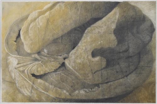 Artwork by Antonio Munill, "FEMALE NUDE", Made of Pastel on paper