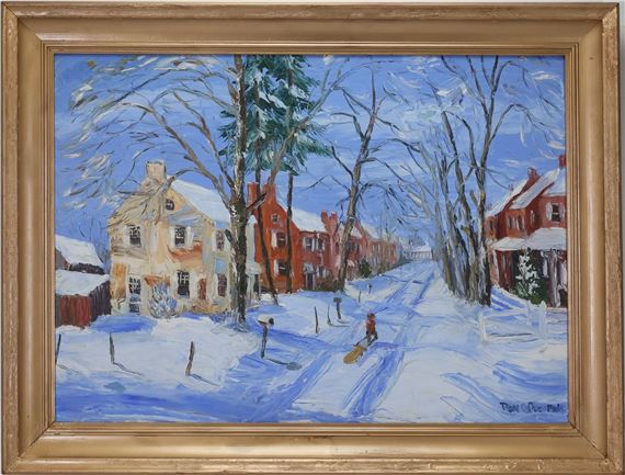 Oil on board by Ray Overpeck