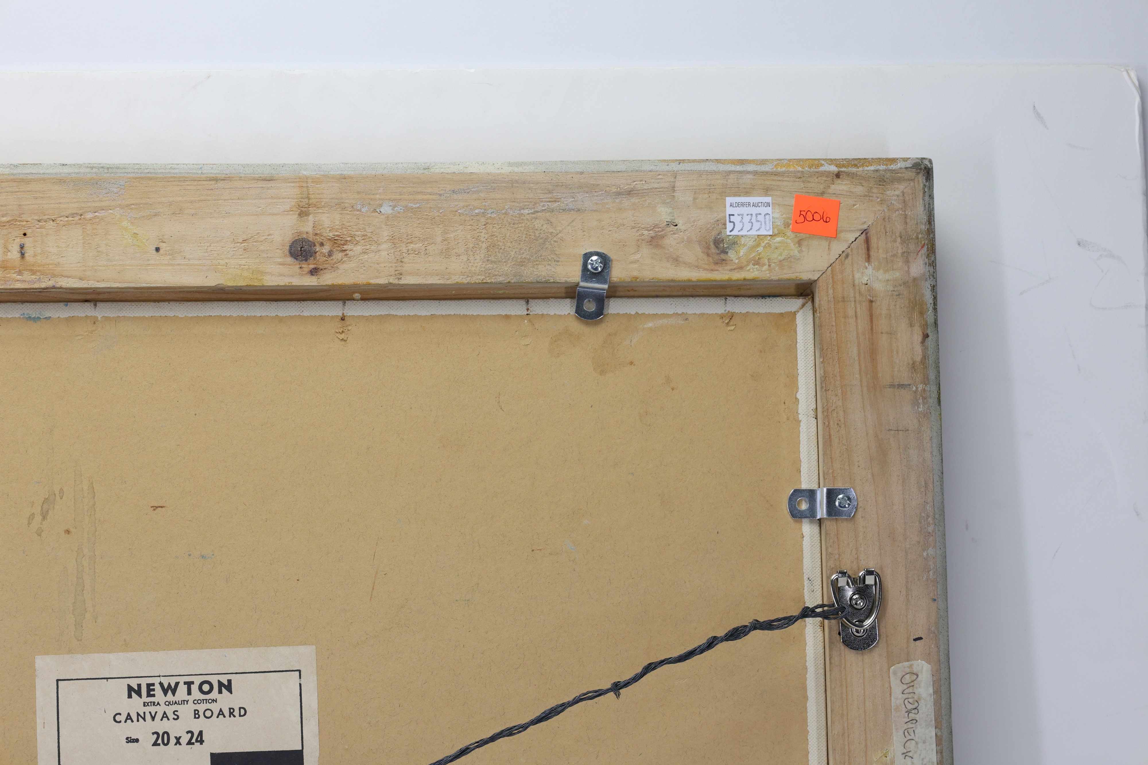 Artwork by Ray Overpeck, Winter Hills, Made of Oil on board