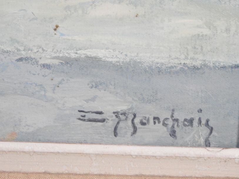 Artwork by Édouard Planche, Bohemians on the beach, Made of Oil on canvas