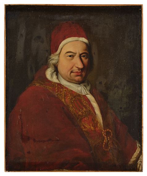 Portrait of Pope Benedict XIV (1675-1758) - Pierre Subleyras
