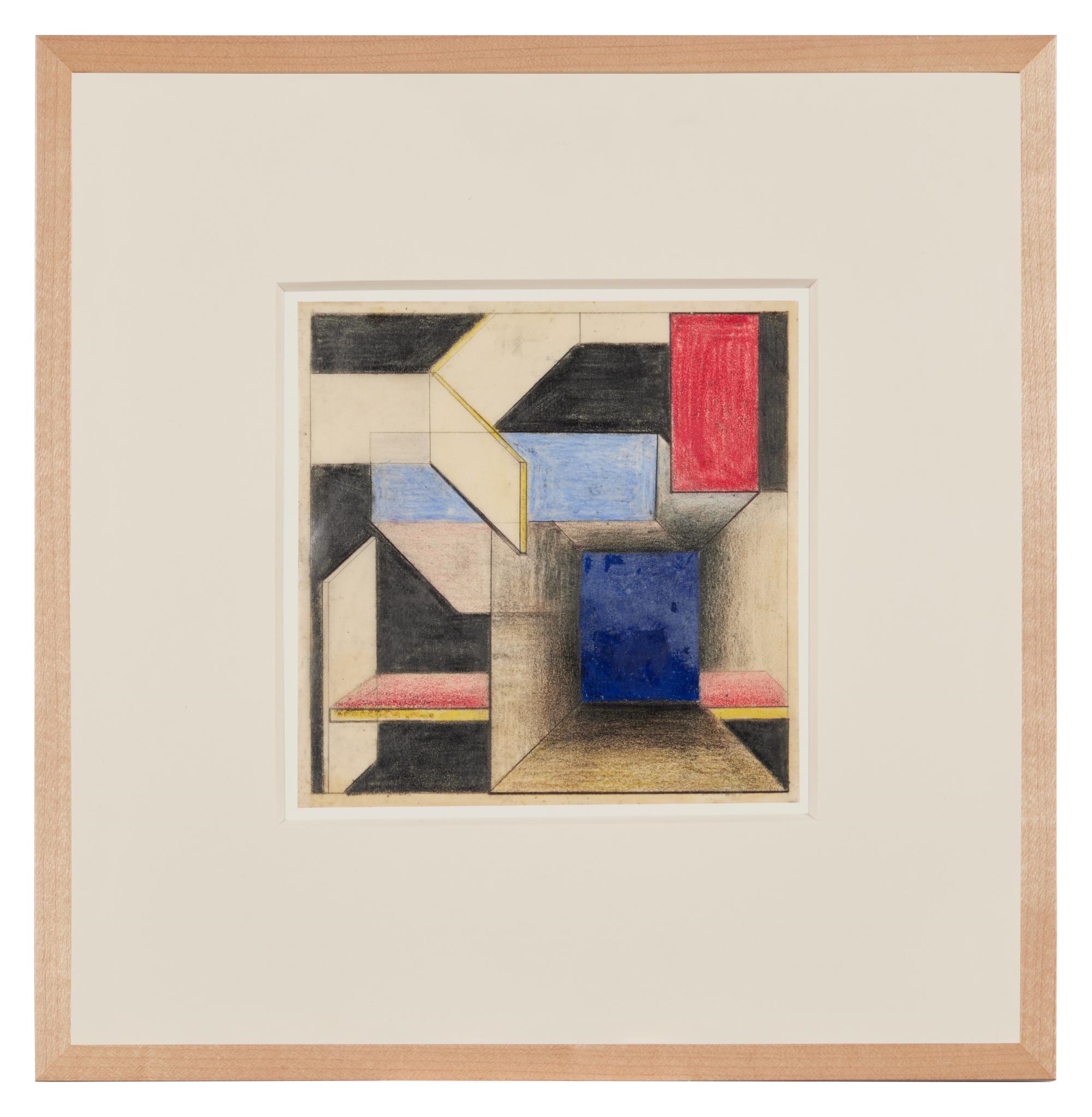 Suzanne Redstone | Drawing for Built Environment (1968) | MutualArt