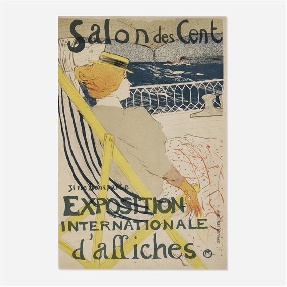 Salon des Cent by Henri de Toulouse-Lautrec, 1896