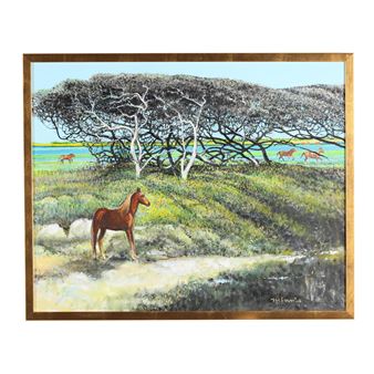 Wild Horses in the Marshland - Paul Minnis