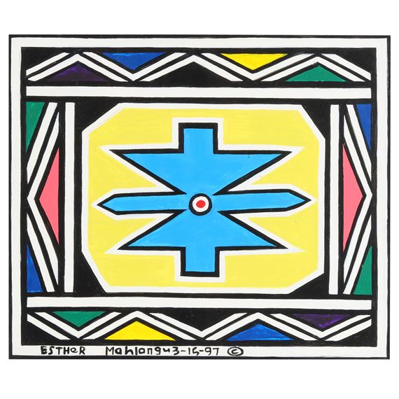 Ndebele Abstract