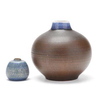 Two Danish Pottery Vases - Jacob Eiler Bang