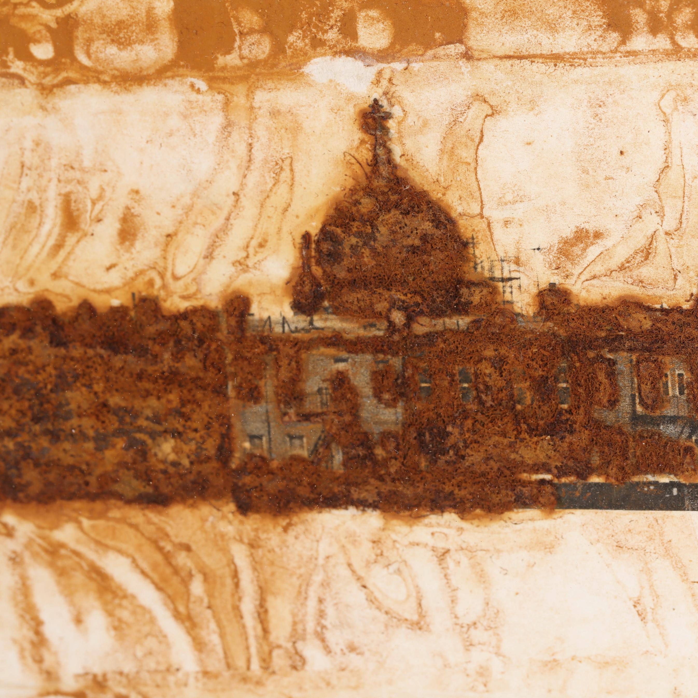 Artwork by Leonardo Drew, Numbers 25X, 26X and 27X (A Triptych, Made of Plexiglass