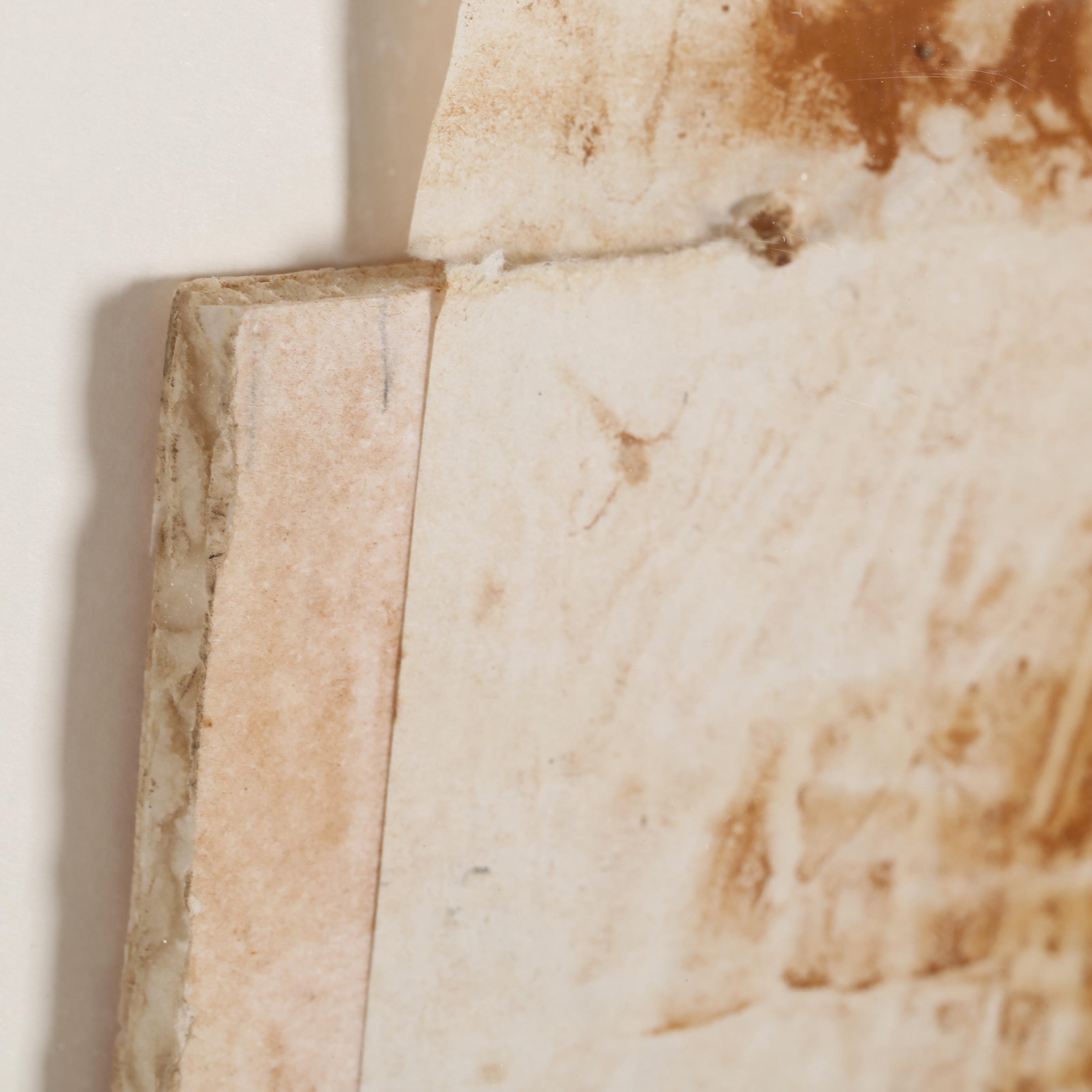 Artwork by Leonardo Drew, Numbers 25X, 26X and 27X (A Triptych, Made of Plexiglass