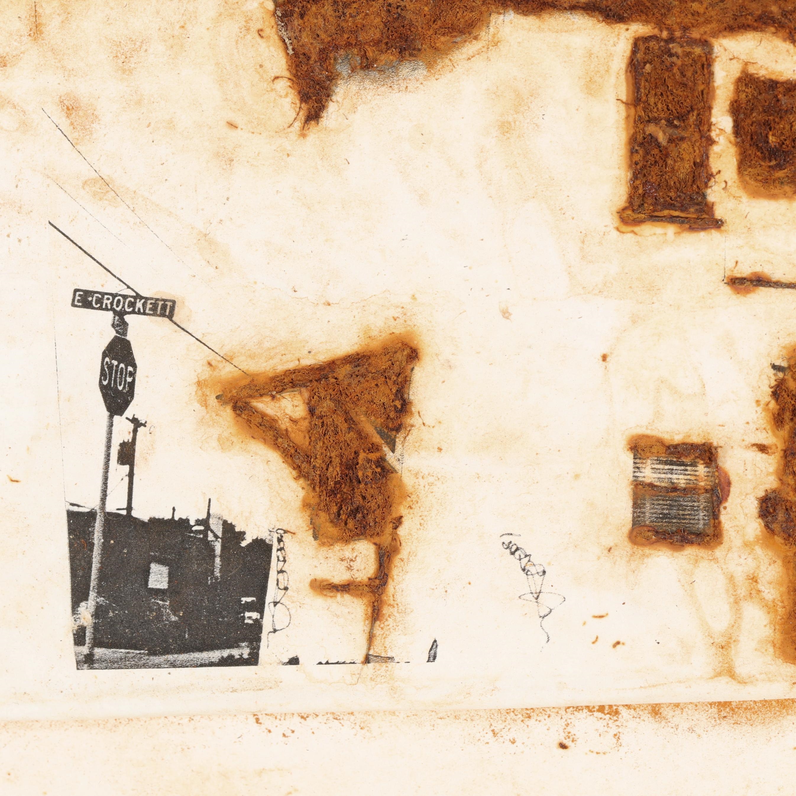 Artwork by Leonardo Drew, Numbers 25X, 26X and 27X (A Triptych, Made of Plexiglass