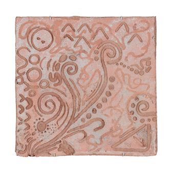 Wall Tile from the Lost Cities of Clay Series - Jaime Suarez