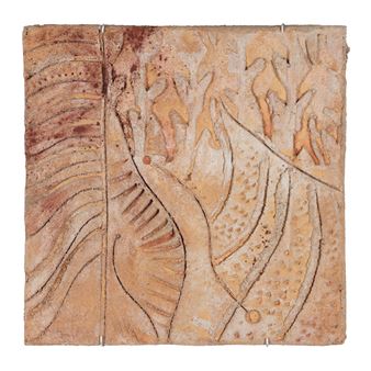 Wall Tile from the Lost Cities of Clay Series - Jaime Suarez