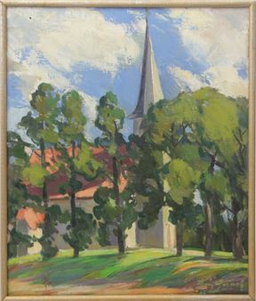 Church in Kurzeme - Juris Ģermanis