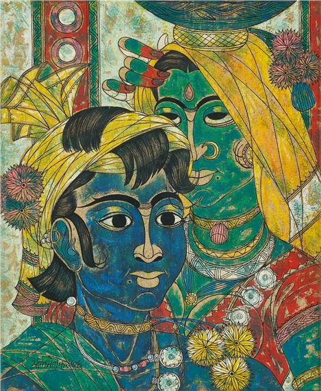 Untitled by Abdulrahim Apabhai Almelkar, 1976