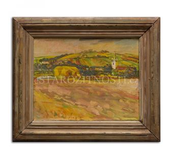 Jarní krajina - Oldřich Smutný