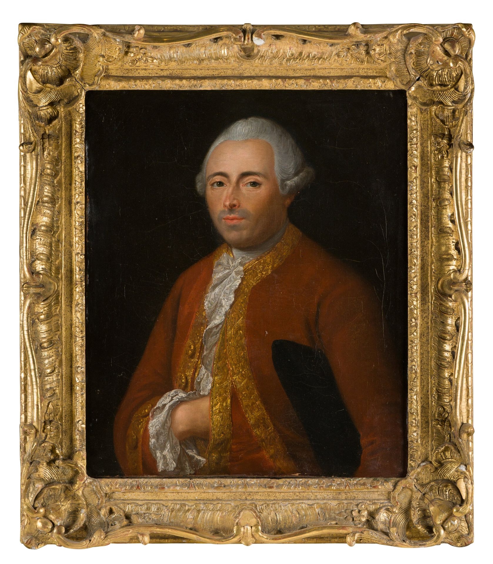French School, 18th Century | Portrait of a Woman and Bust Portrait of ...