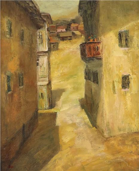 Street scene by Aziz