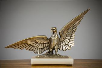 bronze argenté - Léon Hatot