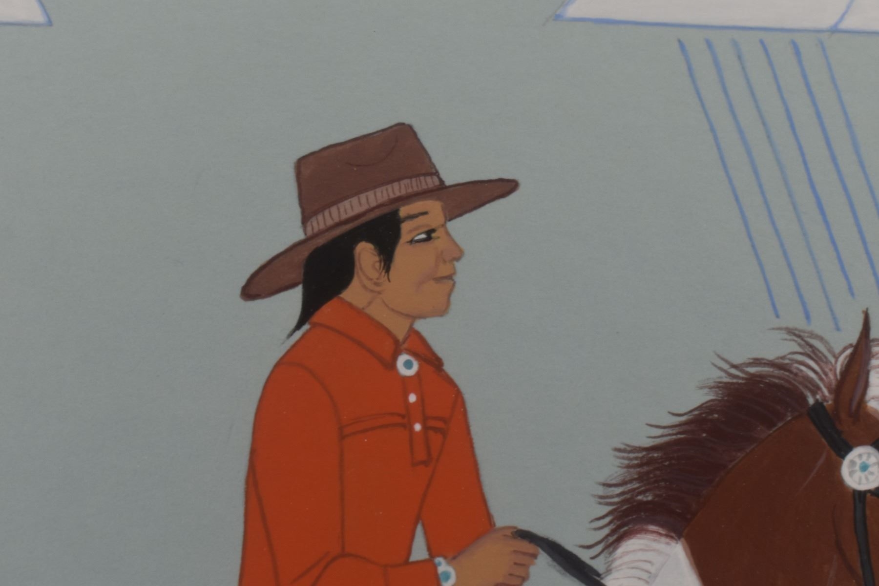 Charlie Begay | NAVAJO PAINTING BY CHARLIE BEGAY | MutualArt