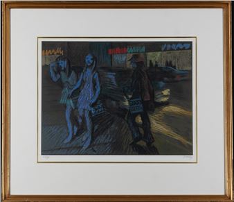 Street at night - Philip Henry Surrey