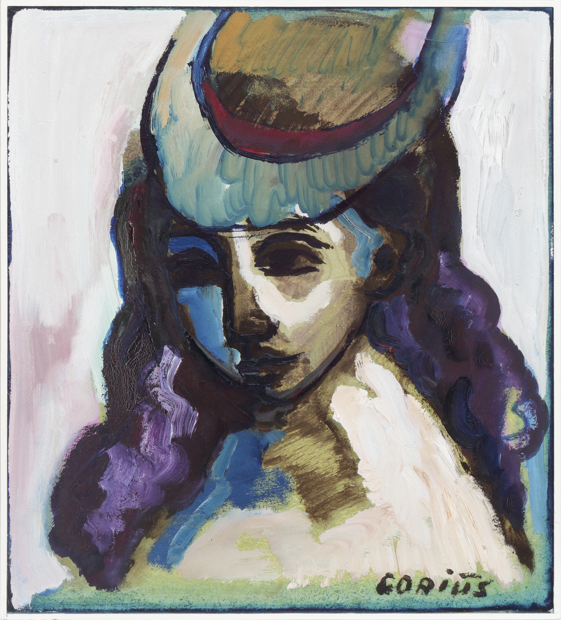 Wolfgang Gorius | Frau mit Hut | MutualArt
