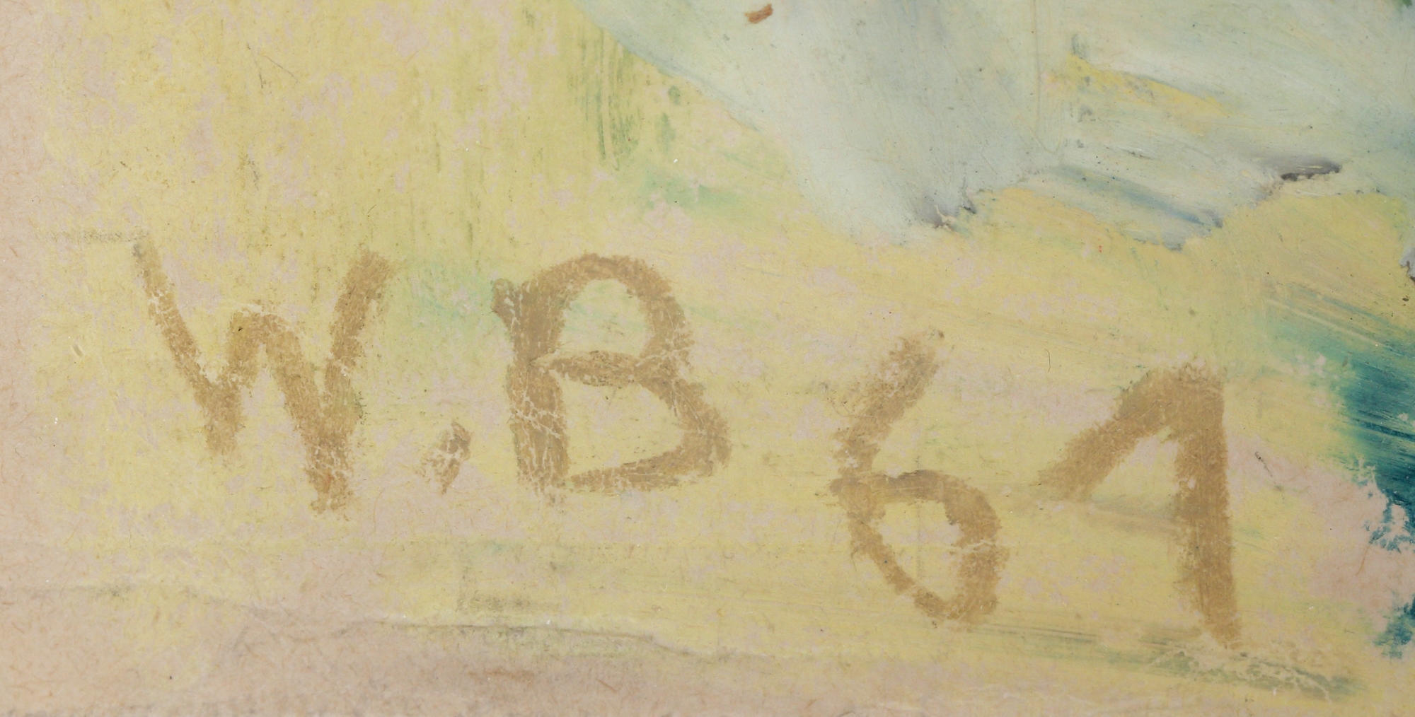 Artwork by Werner Bauer, Aus Venedig, Made of pastels