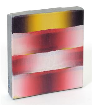 Block-Komposition in Gelb/Schwarz unter Rot/Weiß - Lukas Kramer