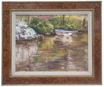 River Scene - H. C. Hertling