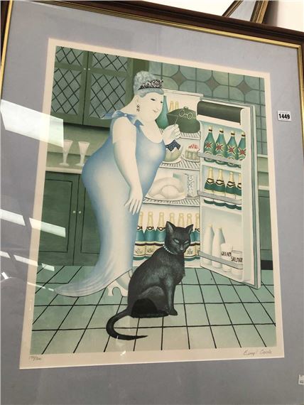 Beryl Cook | Beryl Cook. A signed limited edition print. | MutualArt