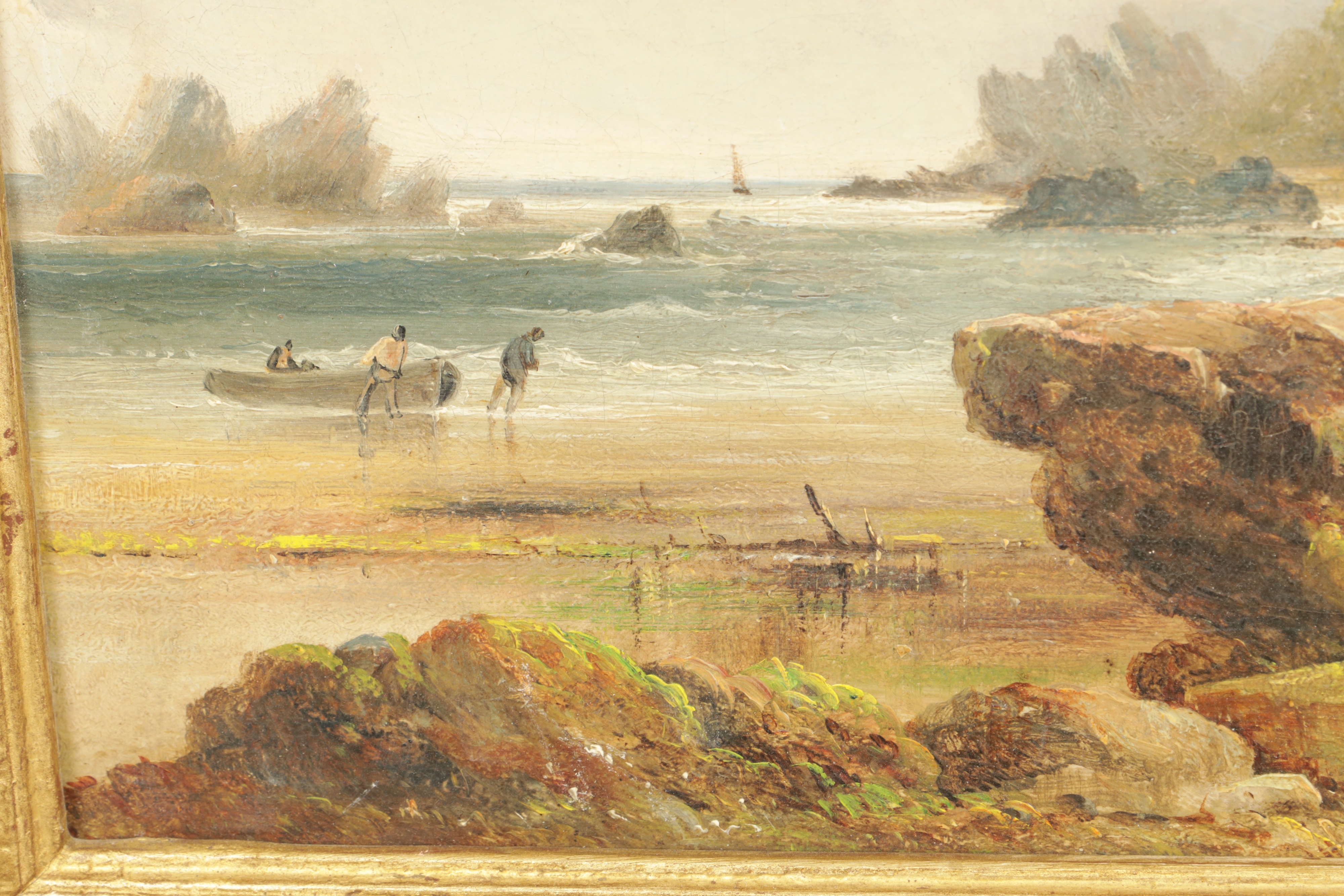 Artwork by William Archibald Wall, ATT. WILLIAM ARCHIBALD WALL (1828, Made of OIL ON BOARD