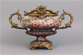 Historismus Jardiniere - Franz Anton Mehlem