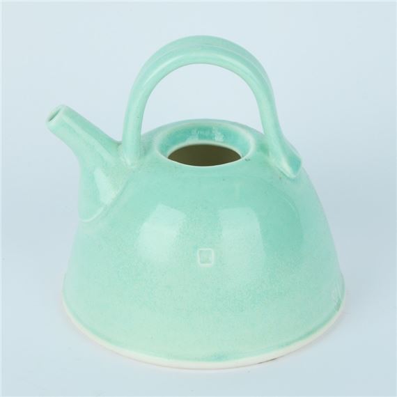 A Suzy Dunser Teapot A/F by Suzy Dunser