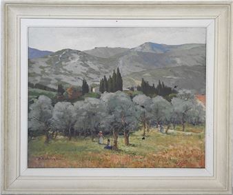 Provence landscape - Paul Justin Marcel Balmigère