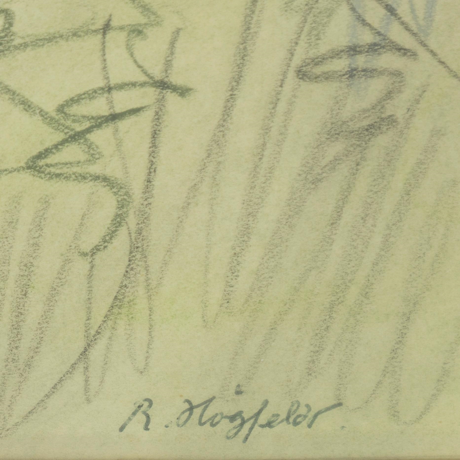 Artwork by Robert Högfeldt, Cheerful Companions, Made of Watercolour