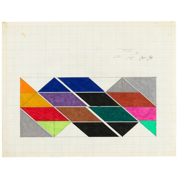 Untitled by Larry Zox, Executed in 1965