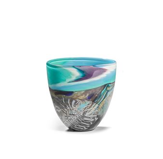 Sea Scape', vase - Anthony Stern