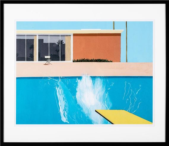 David Hockney | A bigger splash | MutualArt