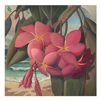 Hilo Plumeria 24 x 24 in. (60.9 x 60.9 cm - Lloyd Sexton, Jr.