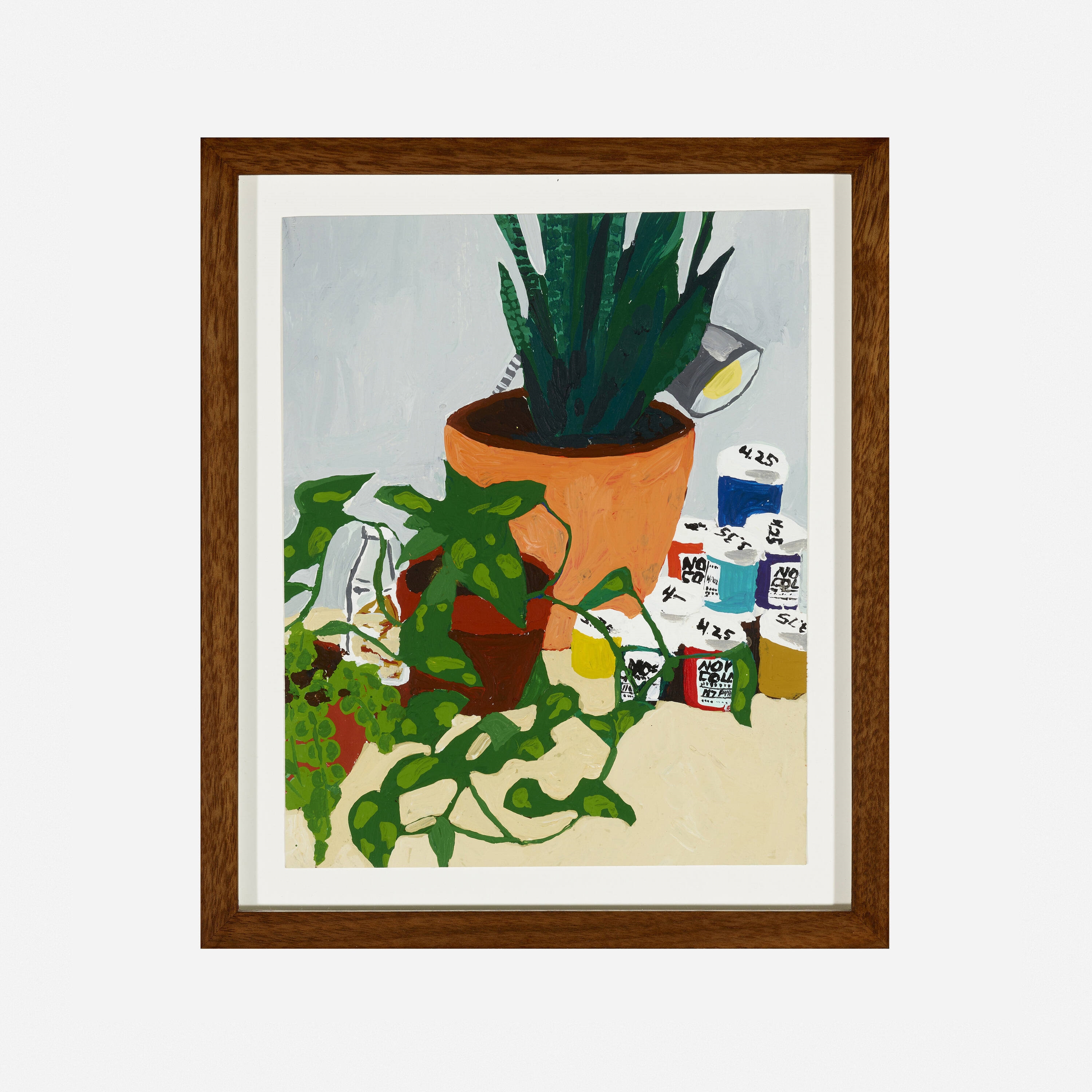 Artwork by Hilary Pecis, Studio Study, Made of oil on paper