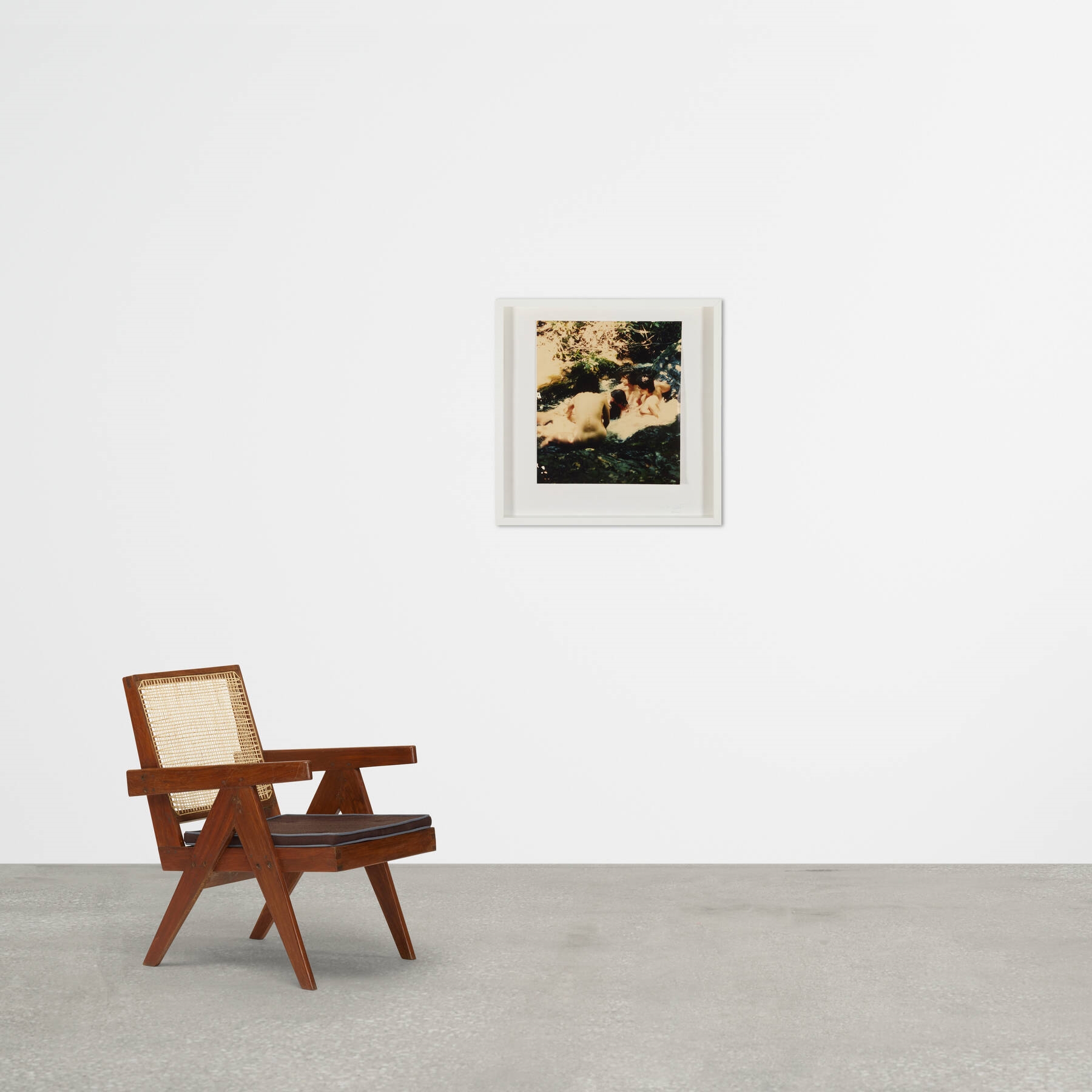 Artwork by Kate Millett, Woman on the Farm (from the Making Paradise series, Made of c-print