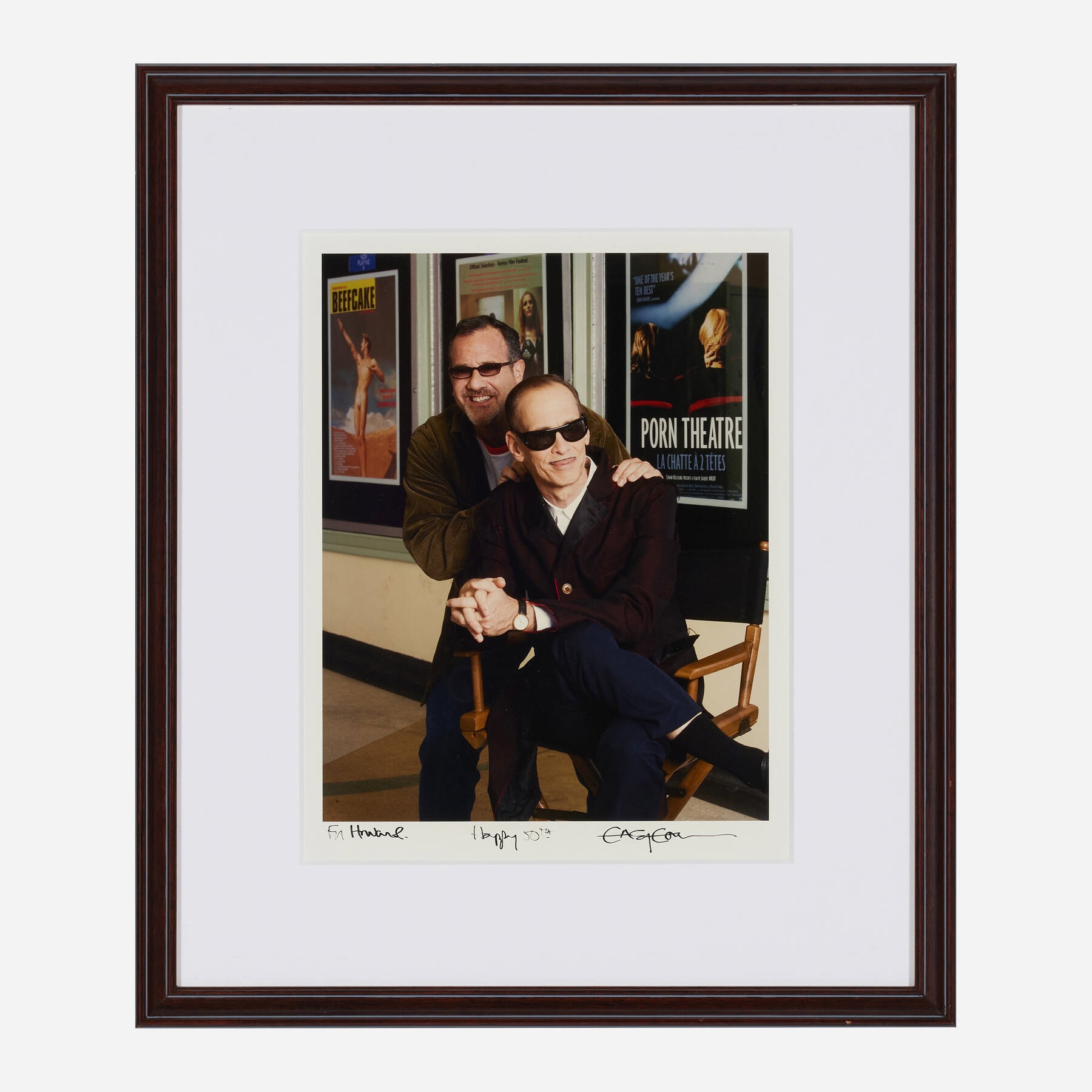 Artwork by Greg Gorman, Howard Bragman and John Waters, Made of c-print