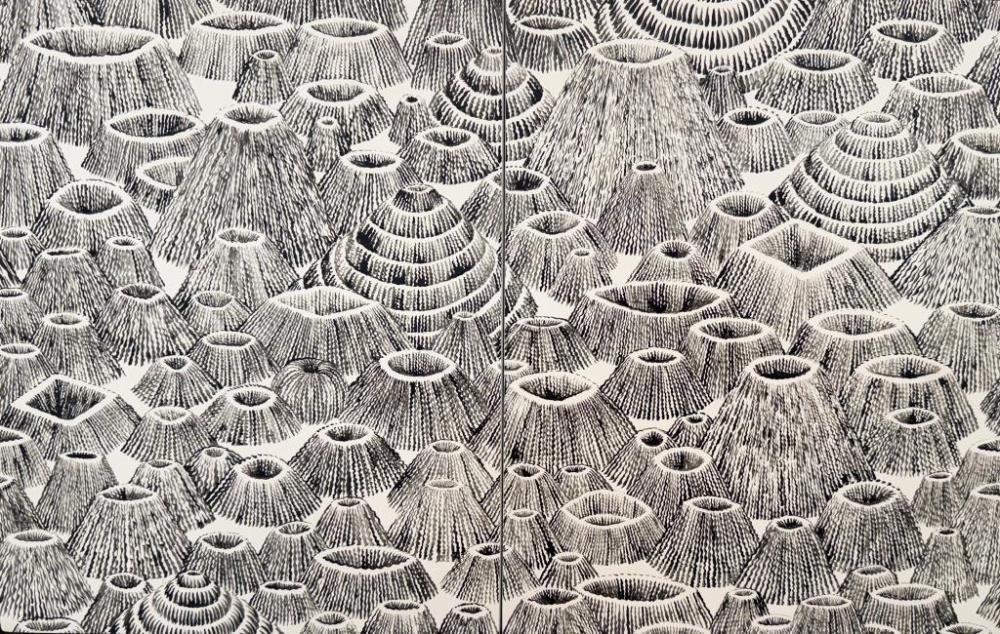Alvaro Ilizarbe | Volcano | infinite landscape (2013) | MutualArt
