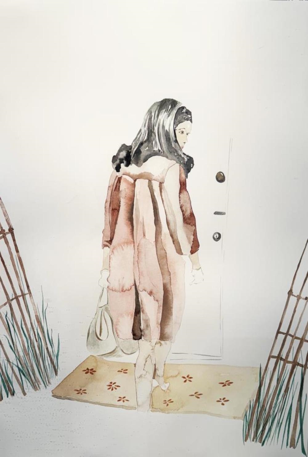 Artwork by Ruby Osorio, Untitled, Made of Watercolor on paper