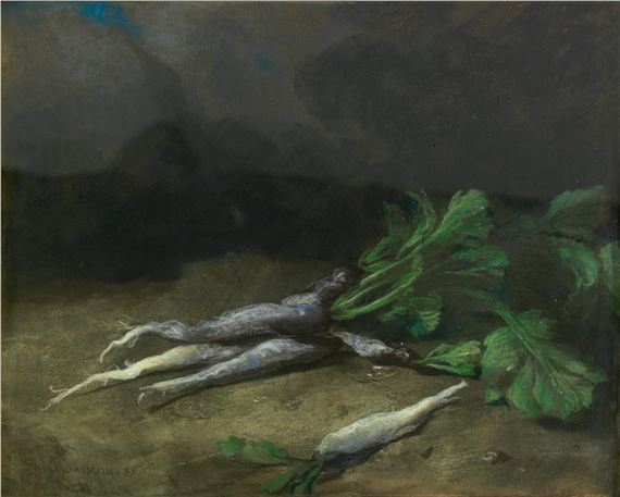 Nature morte aux raves - Philippe Rousseau