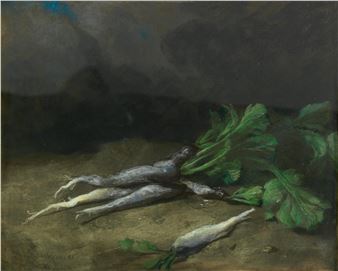 Nature morte aux raves - Philippe Rousseau